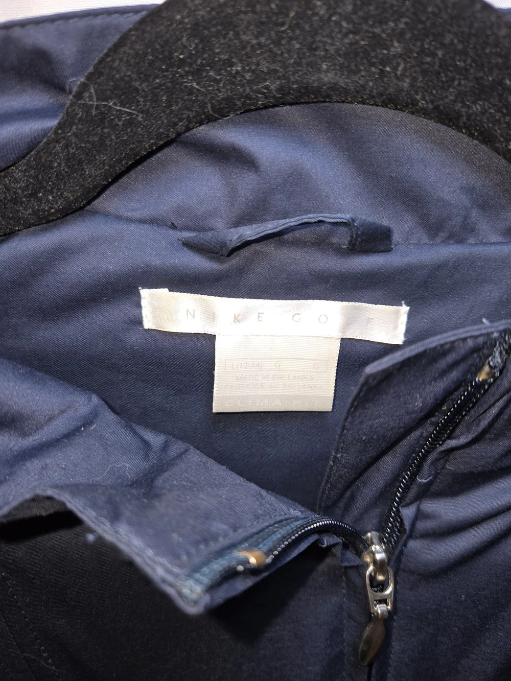 Nike Men's Navy Full-Zip Windbreaker Jacket-Deutsche Bank Championship